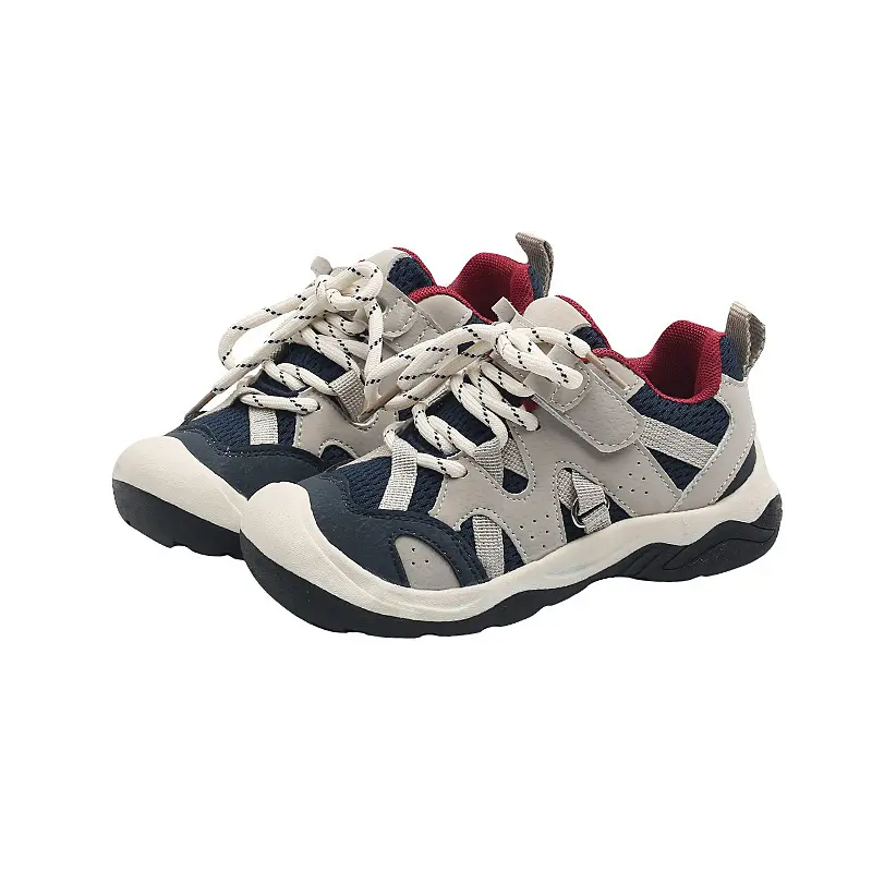 High Quality Trend Versatile Running Shoes Girls All Season Mesh Breathable Cushioning Lightweight Casual Boy New Sneaker I08124