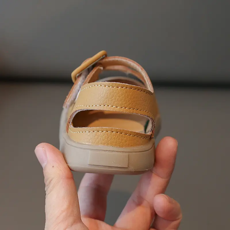 Summer Beach Water Children Sandals Fashion Shoes Outdoor Anti-slip Soft Sole Toe-protection Boys Comfortable Shoes Girls I03174