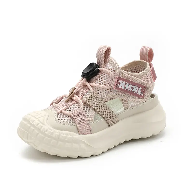 Hot Sell Hollow Children Shoes Boys Fashion Chunky Sneakers for Girls Sport Running Shoes Kids Breathable Casual Trainers I06225