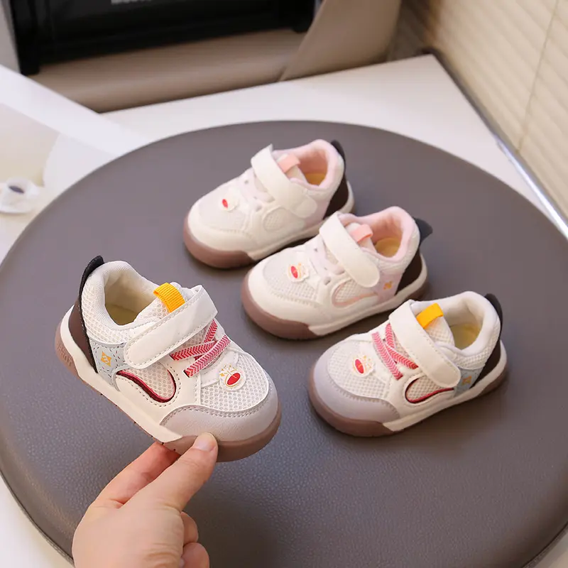 Children Cute Sports Shoes Baby Girls Sneakers Kids Running Shoes Toddler Infant Footwear Kids Boys Outdoor Casual Shoes I08017