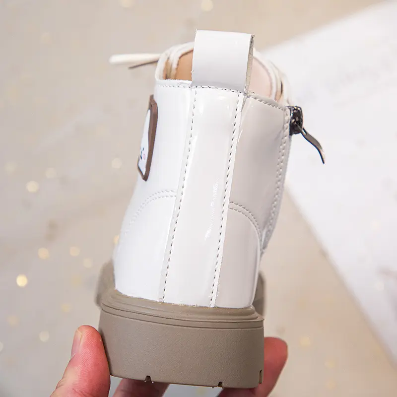Kawaii Cartoon Rabbit Girl Boots Cotton Platform Shoes Thick Soft Soles Kids Short Boots for Girls Bunny Toddler Shoes H09025