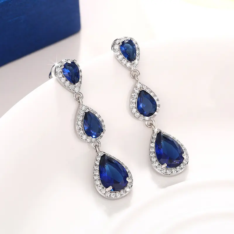 Huitan Trendy Geometric Shaped Dangle Earrings for Women Temperament Lady's Ear Piercing Accessories Wedding Party Hot Jewelry