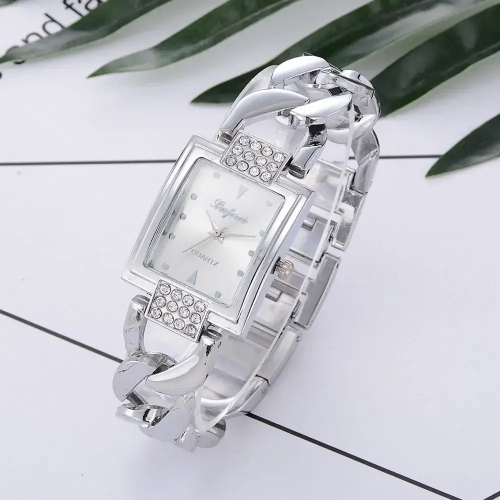 Women's Watches Top Brand Luxury Gold Bracelet Watch Women Watches Rhinestone Ladies Watch Clock Reloj Mujer Montre Femme