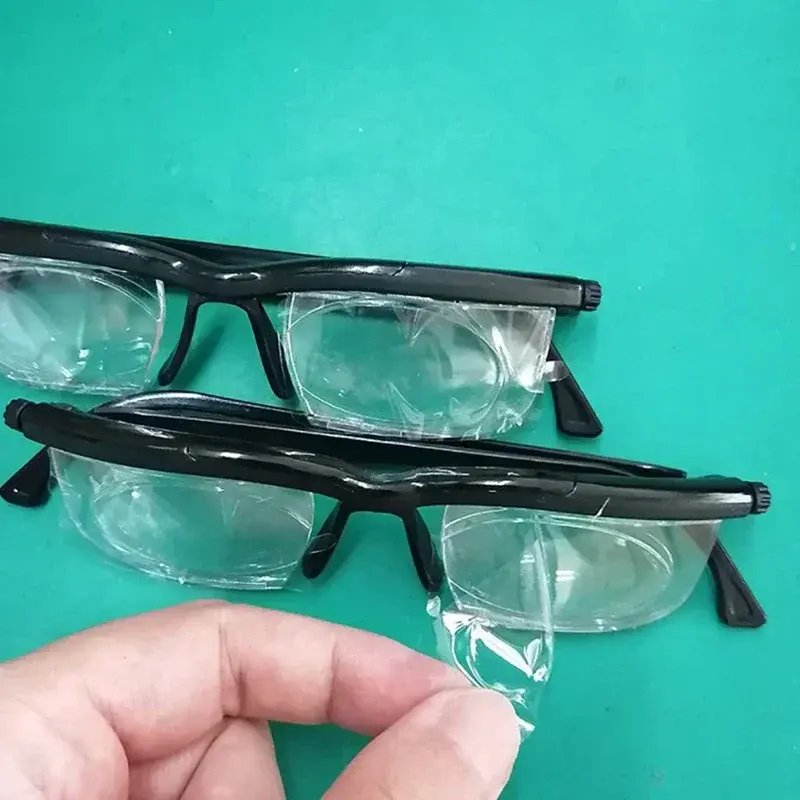 New Adjustable Strength Lens Eyewear Variable Focus Distance Vision Zoom Glasses Protective  Eyewear Read