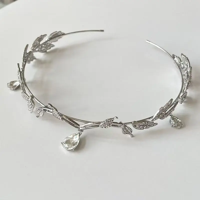 New Fashionable Elf Crown Hair Jewelry Heart Shape Ethnic Style Oriental Gentle and Elegant Hair Band Hair Accessories for Women
