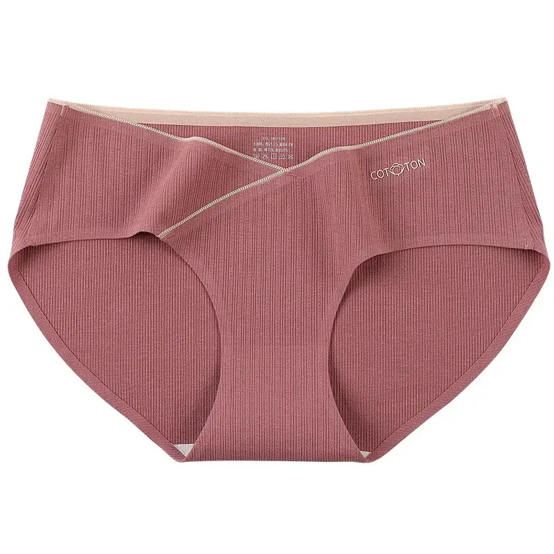 Underwear Women Mulberry Silk Antibacterial Non-marking Cotton Large Size Panties Women Low Waist Breathable Ladies Briefs L-4XL