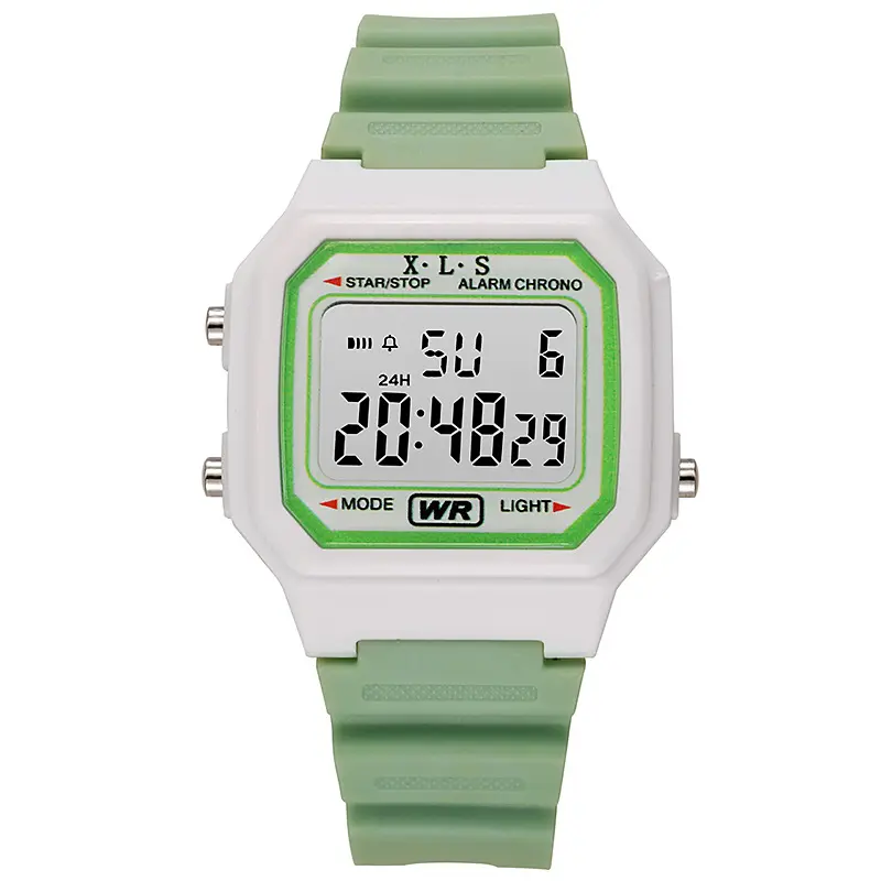 New Children's LED Digital Watch Student Multi Functional Outdoor Sports Watch Minimalist Men's and Women's Electronic Watch