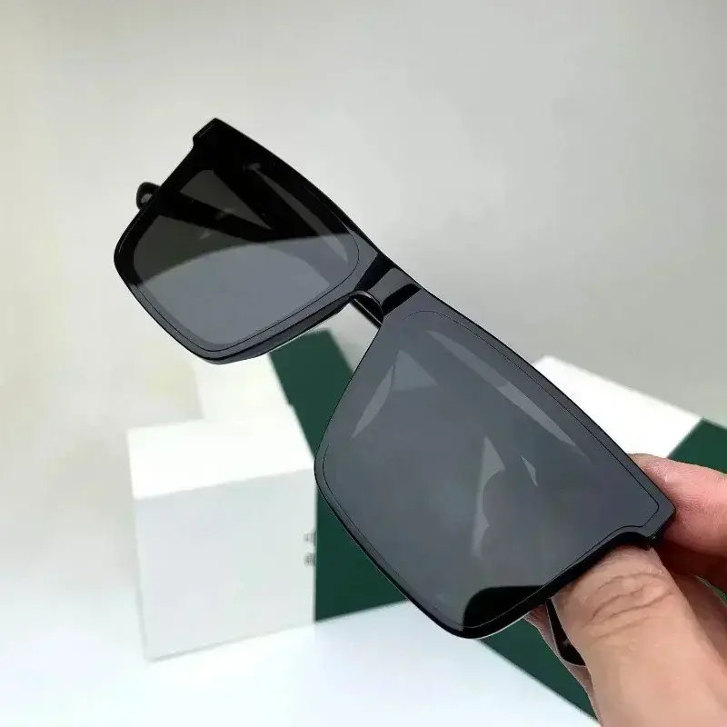 2024 New Sunglasses Men's Driving Anti-UV Sunglasses Concave Shape Ladies Long Frame Sunglasses gafas de sol hombre