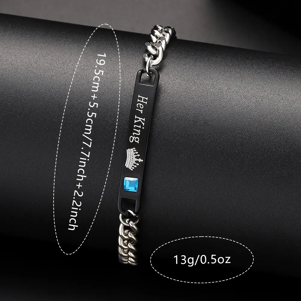 2PCS Men's Watch Fashion Business Men's Quartz Watch Bracelet Jewelry Set Suitable for Daily Clothing Matching