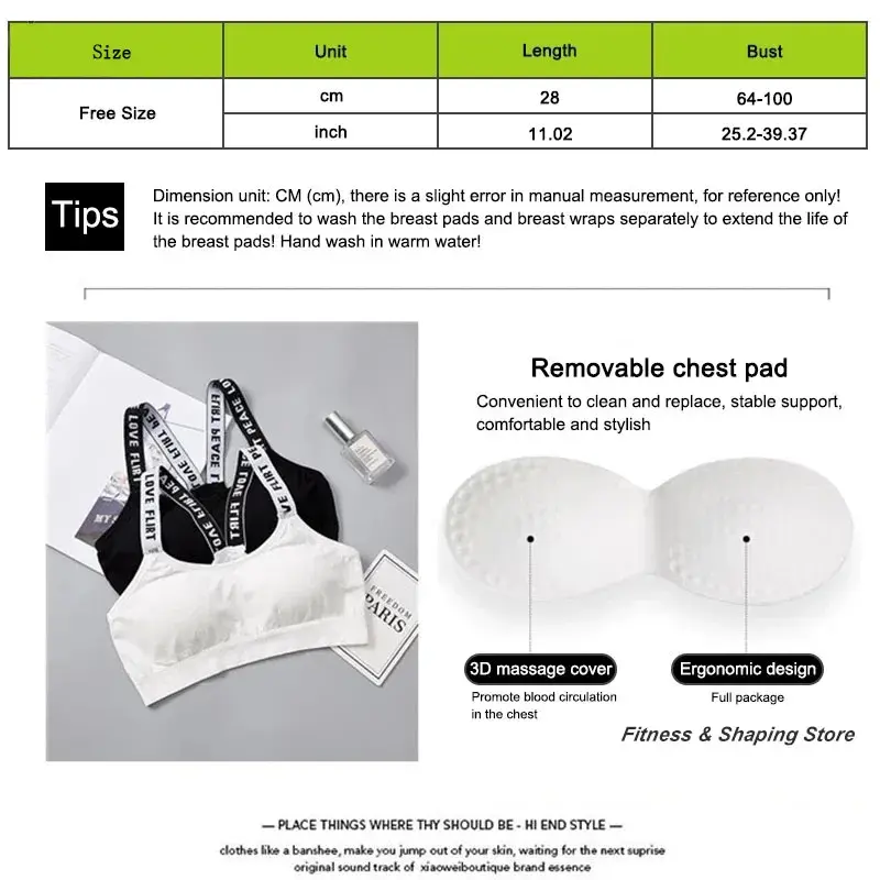 Breathable Sexy Seamless Top Women Sports Bra High Impact for Gym Fitness Yoga Sportswear Push Up Bra