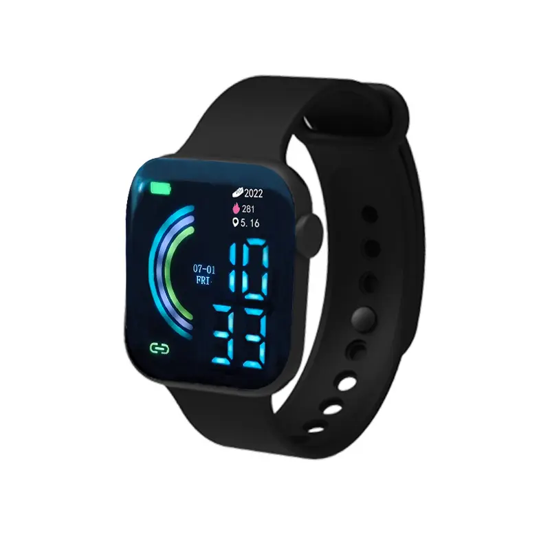 Child Watch Ultra Light LED Digital Watch for Kids Boy Girl Sports Silicone Wristband Electronic Clock Relogio Infantil