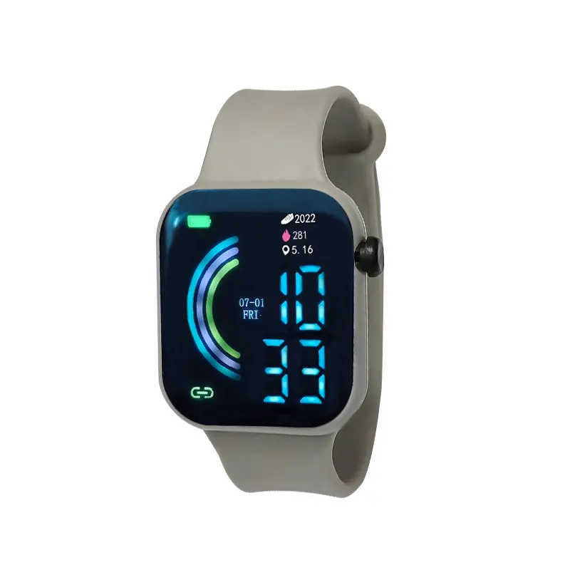 Child Watch Ultra Light LED Digital Watch for Kids Boy Girl Sports Silicone Wristband Electronic Clock Relogio Infantil