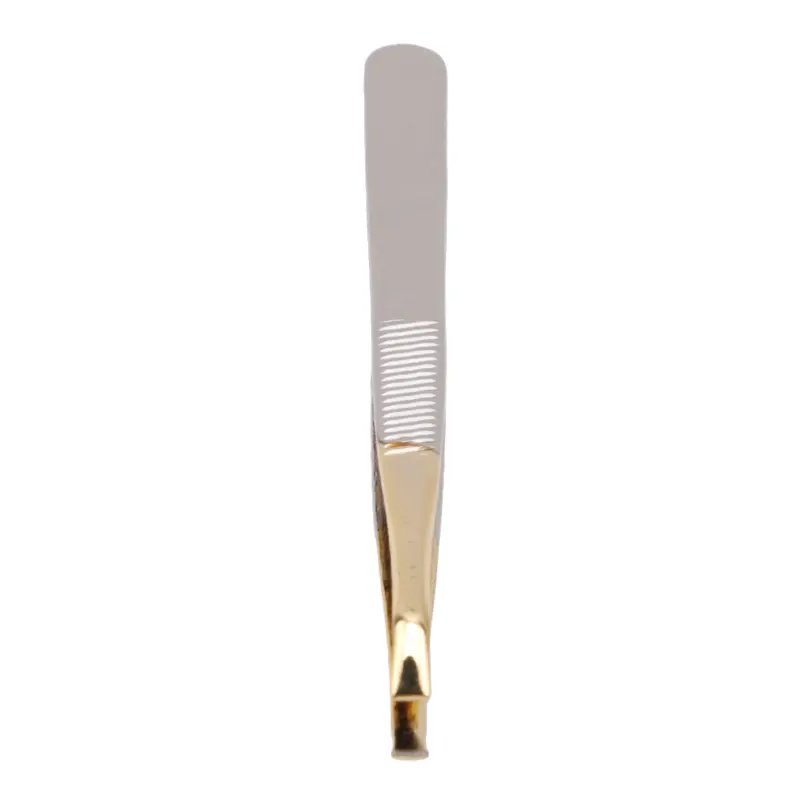 1PC High Quality Make Up Tools Pince A Epiler Eyebrow Tweezer Stainless Steel Slant Tip Eyes Tweezer Clip For Face Hair Removal