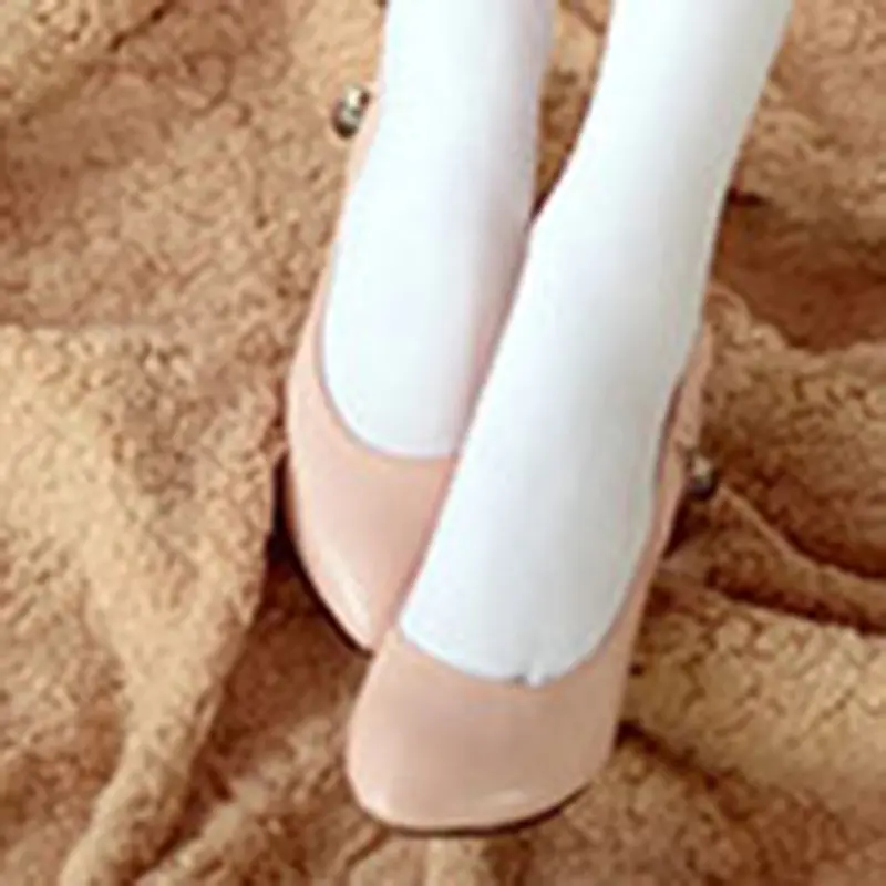 140D Pure White Silk Stockings Women's Ballet Dress Dance Performances  Stockings Children's Adult Bottom Socks Leggings Socks