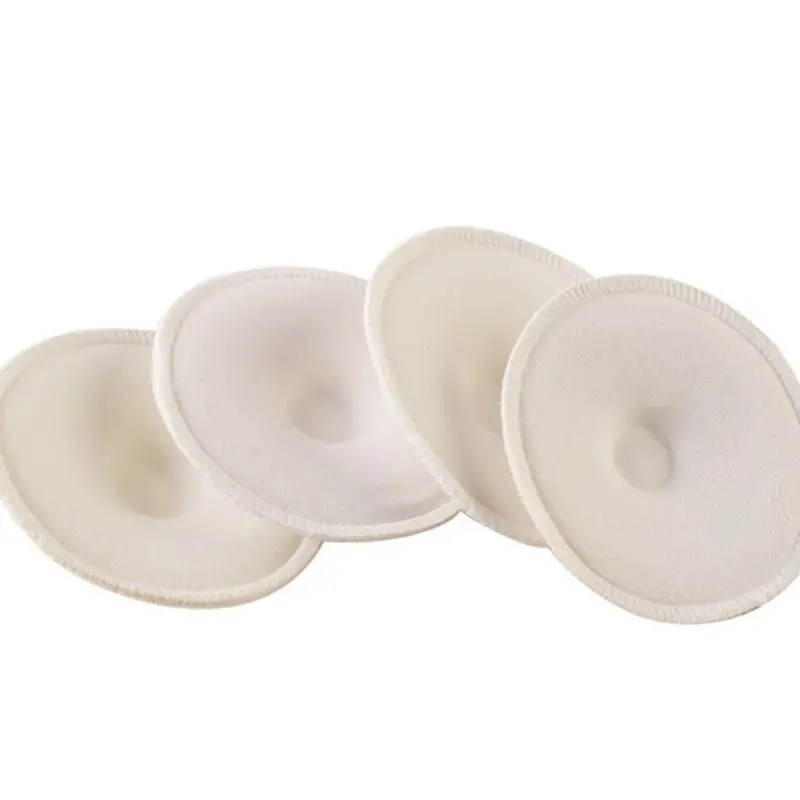 4Pcs/Set Breast Pad Nursing For Mother Washable Waterproof Convenient Feeding Pad Towel Cloth Sponge Reusable Breast Pads