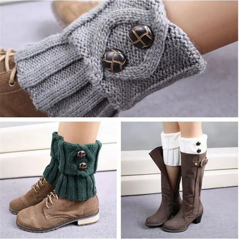 Women's Boot Socks Autumn And Winter Soft Warm Comfortable Utility Cold-proof Legs Protection Female's Boot Cover Accessories