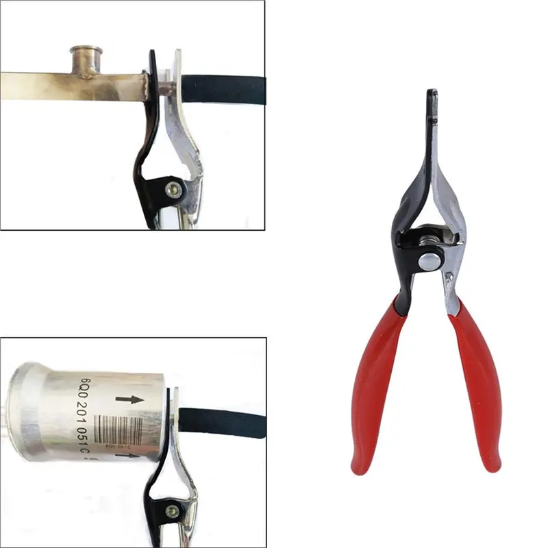 Automobile Tubing Oil Pipe Separation Clamp Joint Tightening Pliers Fuel Filters Hose Tube Buckle Removal Tools