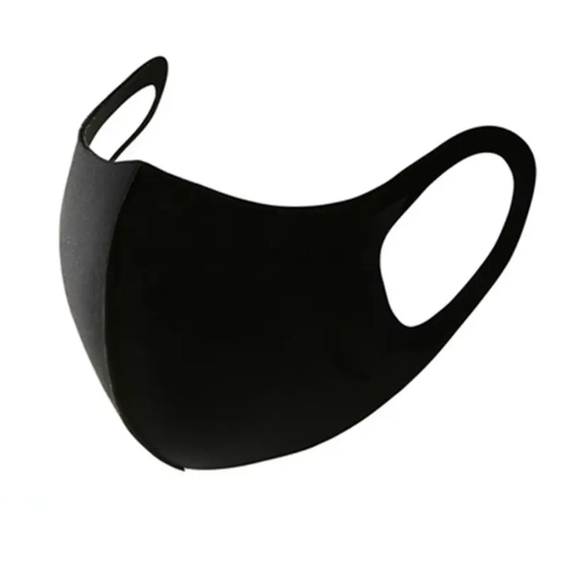 2/4/6Pcs Sunscreen Mask Summer Adjustable for Adults Women Men Dustproof Breathable Washable Ice Silk Polyester Cloth Mask
