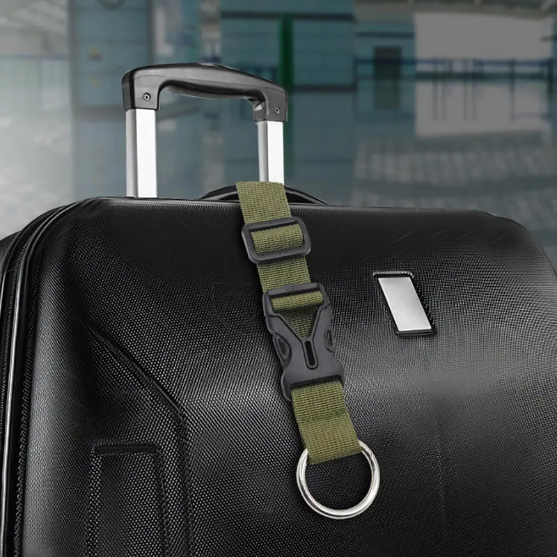 Backbin Belt Buckle Luggage Band Multifunctional Backpack Nylon Hanging Buckle Portable Suitcase Hook Hanging Buckle
