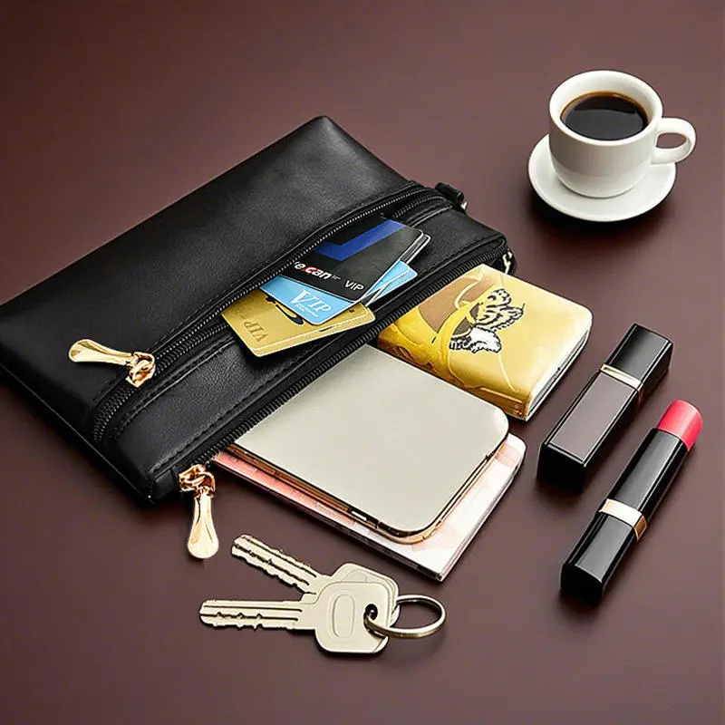 Summer Handbag for Women Simple Fashionable Mommy Pocket Wallet Buy Vegetable Versatile Phone Bag Zipper Bags