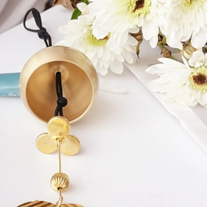 Bell Japanese Copper Wind Chime Pendant Creative Home Accessories Decoration Modern Handmade Creative Minimalist Crafts Metal
