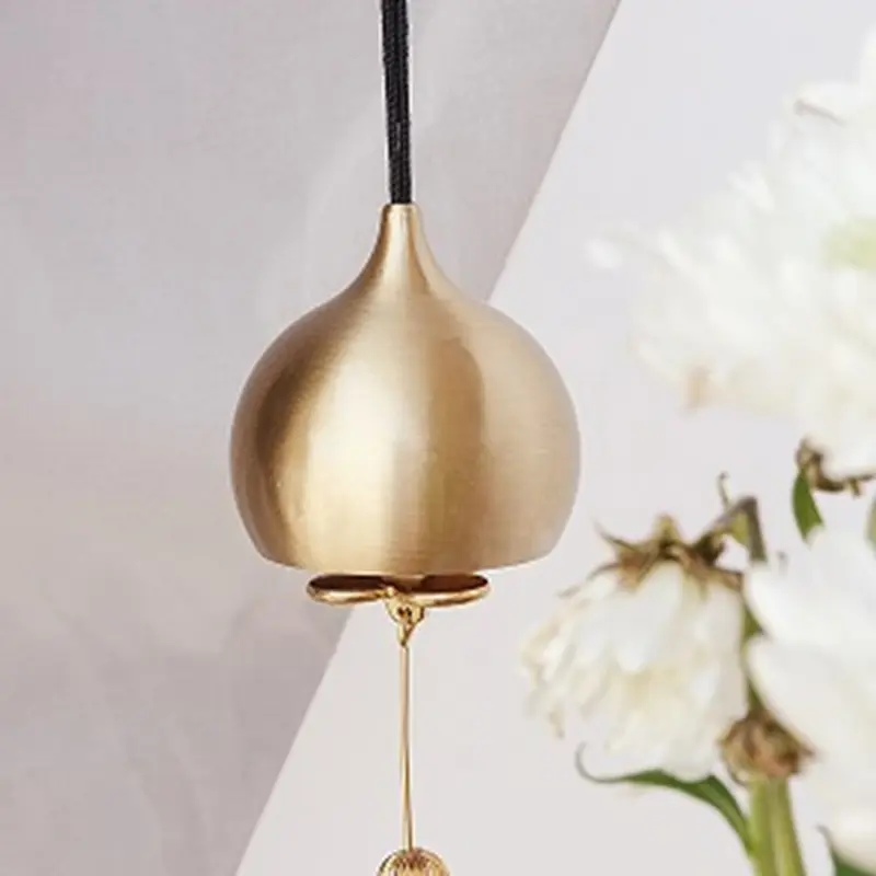 Bell Japanese Copper Wind Chime Pendant Creative Home Accessories Decoration Modern Handmade Creative Minimalist Crafts Metal