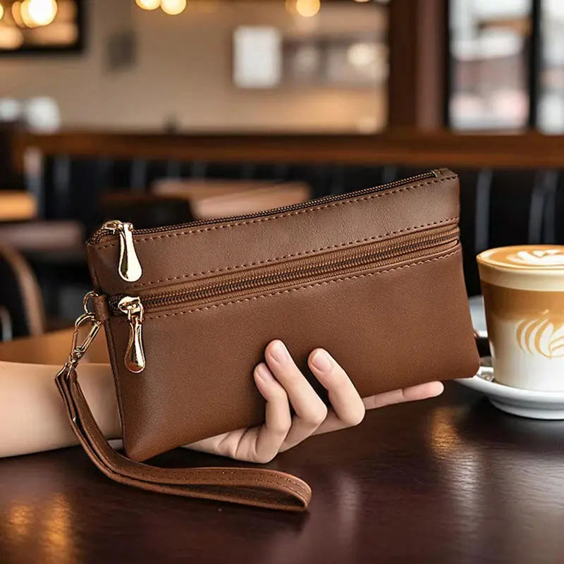Summer Handbag for Women Simple Fashionable Mommy Pocket Wallet Buy Vegetable Versatile Phone Bag Zipper Bags