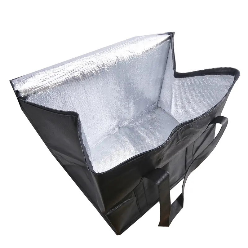 Lunch Bag Non-woven Large Capacity Thermal Insulation Bags Bento Aluminum Foil fresh-keeping Ice Bag Takeaway Lunch Box