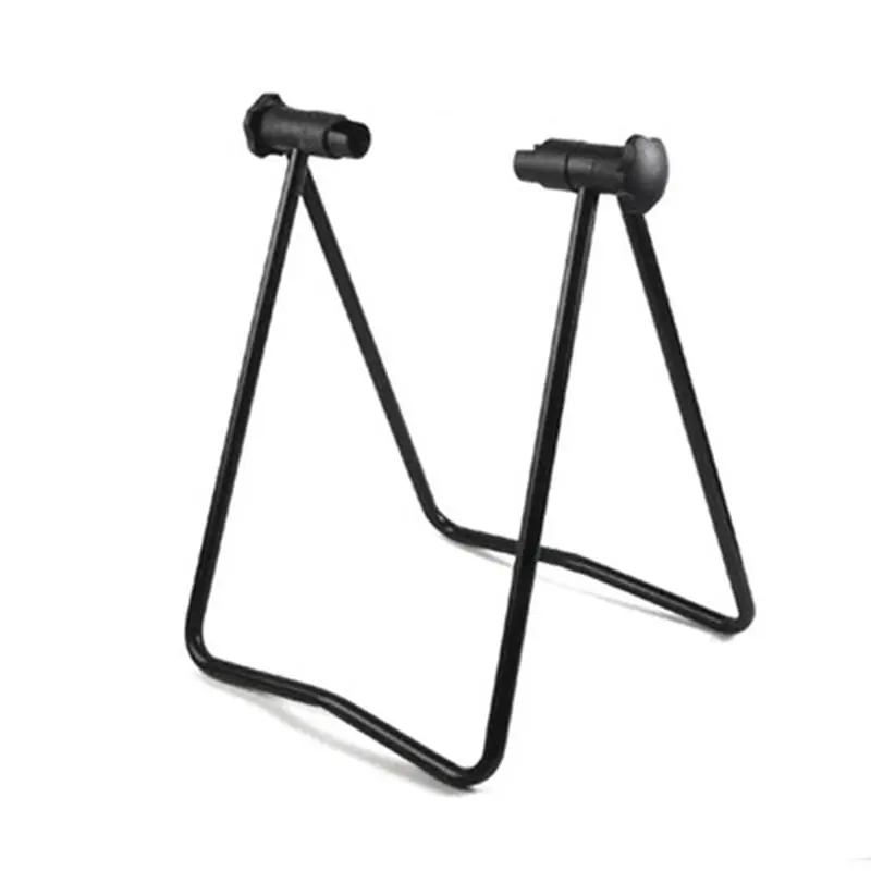 Black Bike U-shape Parking Rack Repair Fixed Brackets Frame Aluminum Alloy Stand Cycling Tool Quick Dismantling