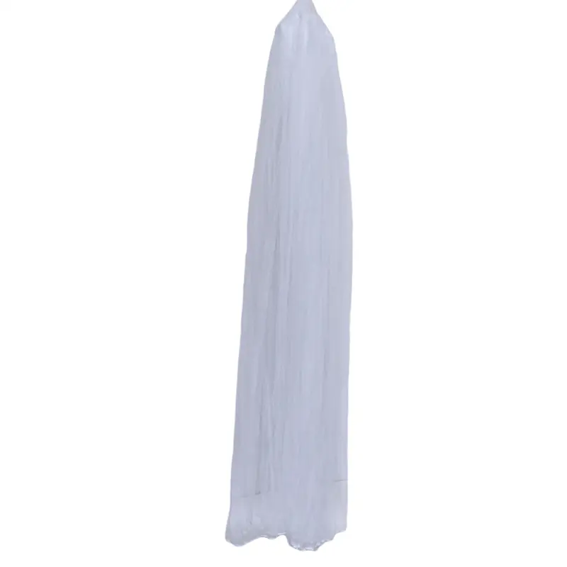 Mosquito Nets White Blue Baby Crib Bed Palace Mosquitos Nets Encrypted Flower Cloth Edge Lace Simple Solid Color Bed Universal