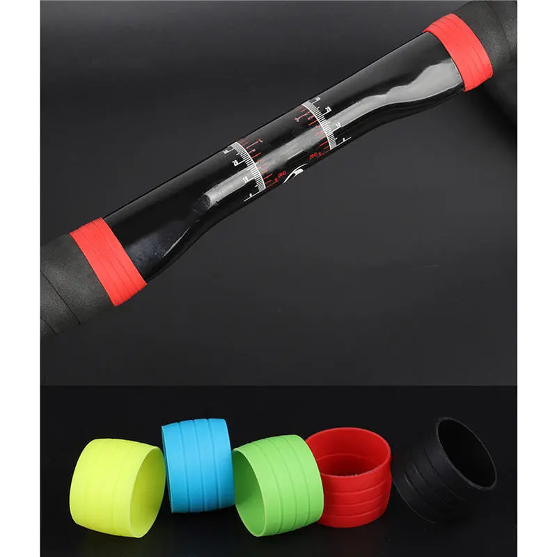 Silicone Cycling Handlebar Tape Fixing Sleeve Ring Anti-skip Waterproof Plug Protective Cover Bike Rubber Road Hand