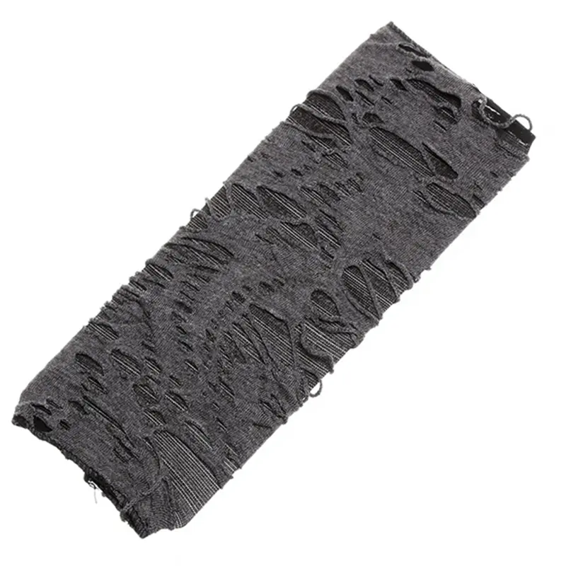 Broken Slit Sexy Gothic Fingerless Gloves Halloween Ripped Holes Cosplay Party Dress Up Accessories