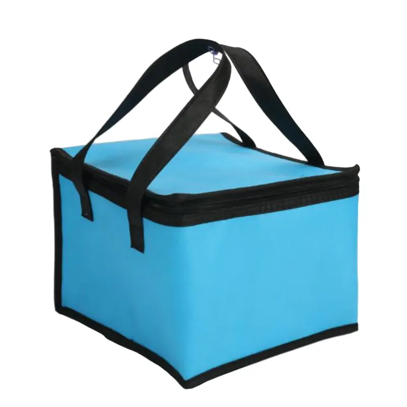 Lunch Bags Portable Solid Color Thermal Insulated Lunch Box Handbag Large Capacity Bento Pouch Home Company Food Storage Bag