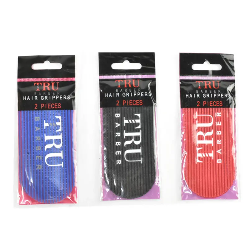 2Pcs/pack Hairdressing Tools Bangs Stickers Barber Special Cut Hair Patches Styling Broken Hair Stickers Retro Oil Head Velcro