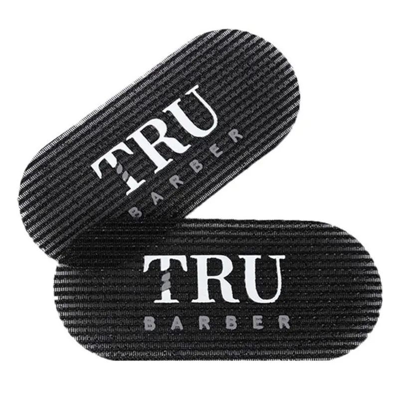 2Pcs/pack Hairdressing Tools Bangs Stickers Barber Special Cut Hair Patches Styling Broken Hair Stickers Retro Oil Head Velcro