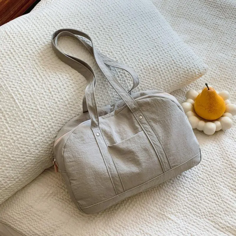 Casual Large Capaci polyester Bag Women New Fashion Commuter Shoulder Short-Distance Travel Fitness Bags