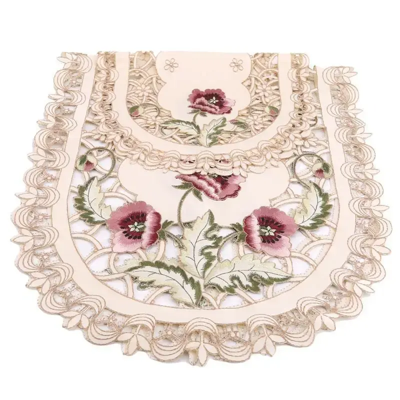 Fashion Table Cloth Printing Oval Embroidery Wedding Party Table Cover Tablecloth Nordic Tea Coffee Tablecloths Home Decor