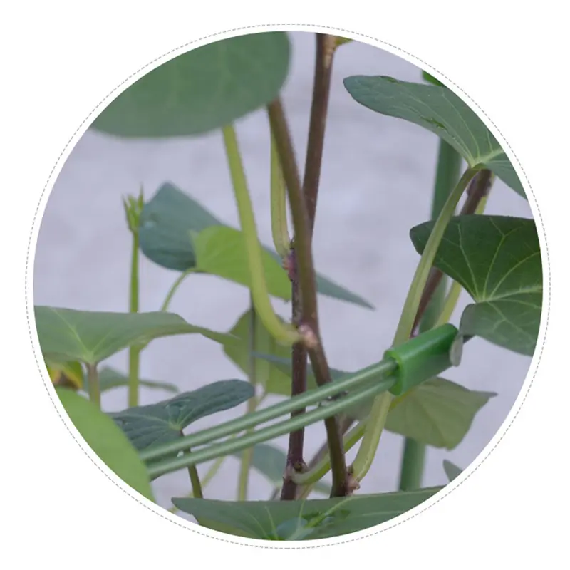 45cm Climbing Vine Rack Plant Potted Support Frame Plastic Coated Steel Flower Vegetables Decorative Trellis Bracket 1Pc