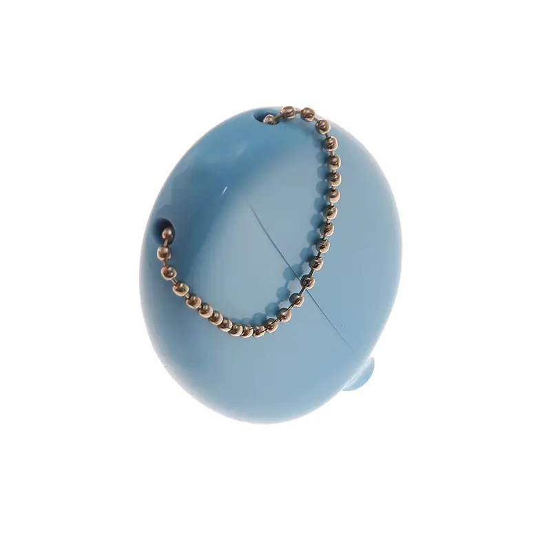 Small Oval Coin Purse Holds Change Mini Holders with Chain for Men Women