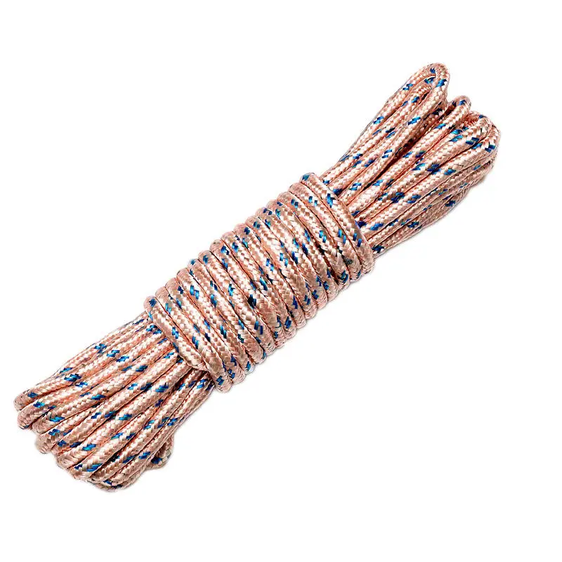 2025 New Nylon Anti Slip Windproof Clothesline 9 Meters Outdoor Drying Blanket Multifunctional Camping Rope Hiking