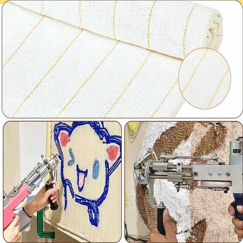 2025 New Ready Stocked Tufting Cloth Backing Fabric For Carpet Weaving Knitting Material  Embroidery Hot Sell