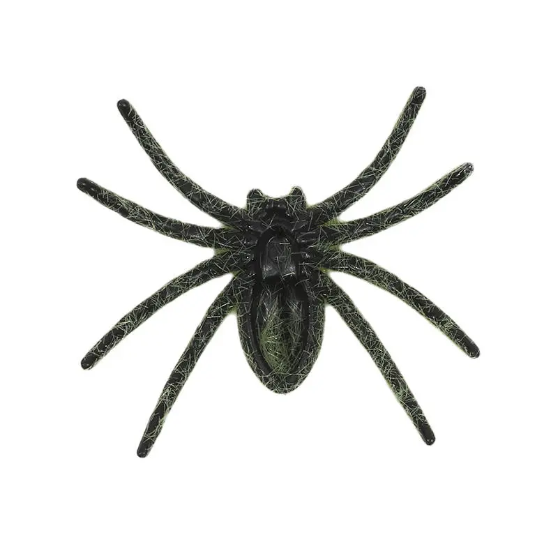 2025 New3/9PCS Simulation Spider Ornaments Funny Halloween plastics Realistic 3D Cartoon Artificial Party Prop