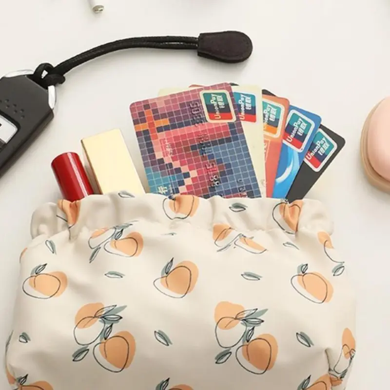 2025 NewUniversal 1pcs/2pcs Travel Waterproof Shrapnel type Storage Bag, Makeup Portable Lipstick, Mini Wallet