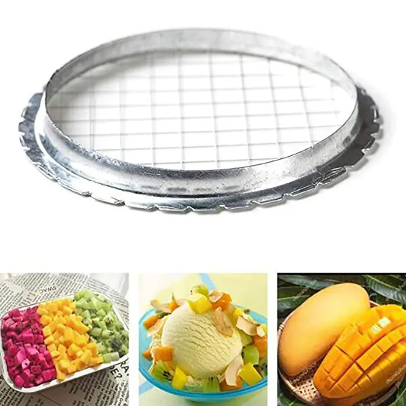 3pcs Stainless Steel Egg Slicer Cutter Cut Device Grid For Vegetables Salads Potato Mushroom Tool Chopper Kitchen Accessory