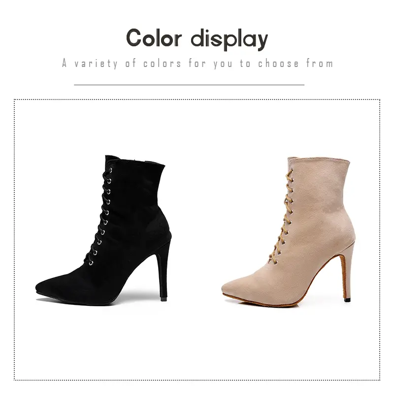 DKZSYIM Women's Dancing shoes Latin Dance Shoes High Top Women Ballroom Dance Boots Tango/Salsa Sexy stilettos Suede sole 2023