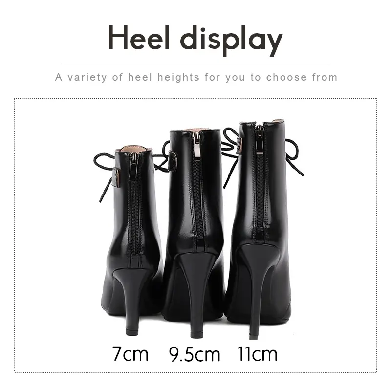 Sexy Stilettos Latin Dance Shoes Woman Party Dancing Shoes Boots Girls Women's Dancing shoes Peep Toe Tango Ballroom Boots