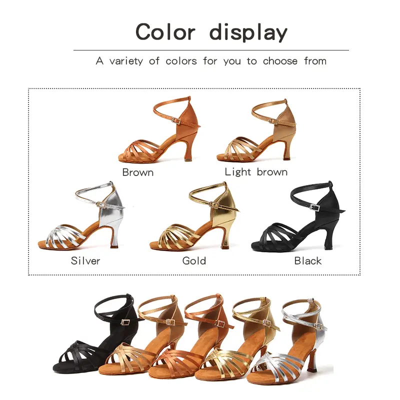 DKZSYIM Women Latin Dance Shoes Ballroom Tango Dancing Shoes Suede Soles Cuban Heels Party Dance Shoes Hot Selling Wholesale