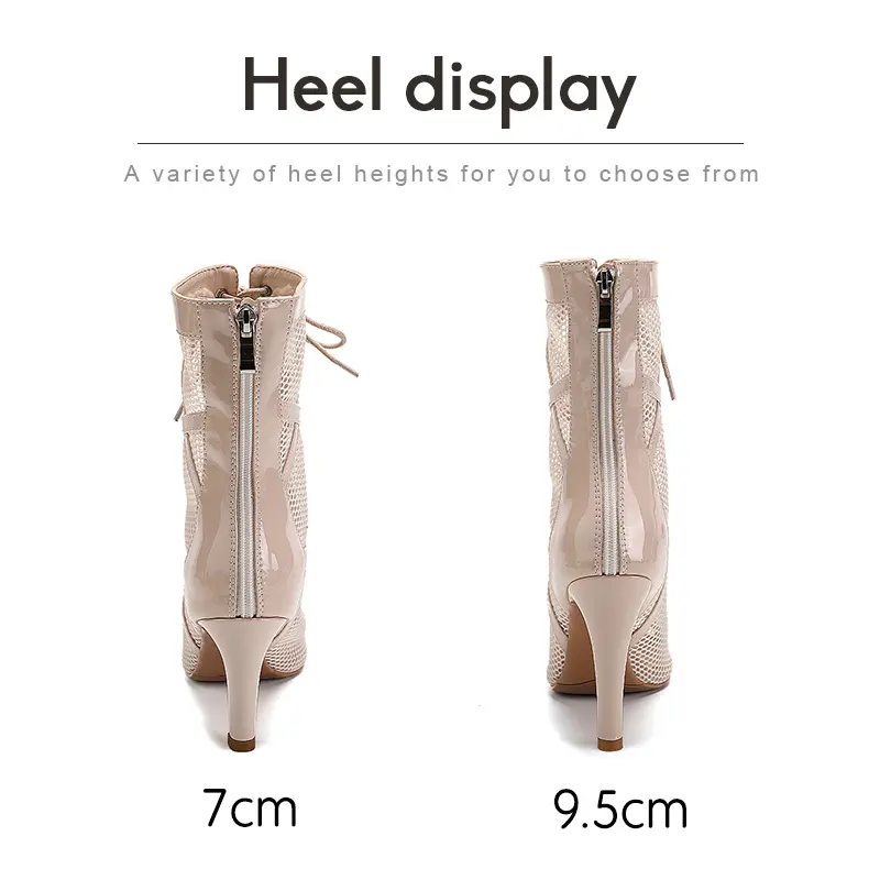 DKZSYIM Woman Latin Dance Shoes for Ladies Girls Sexy Stilettos Party Tango Dance Booties Women Salsa Dance Heels Ballroom