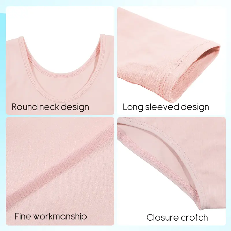 Girls Ballet Dance Leotards Black Gymnastics Cotton Dance Bodysuits Kids Childern Long Sleeve Ballerina Leotards Costumes