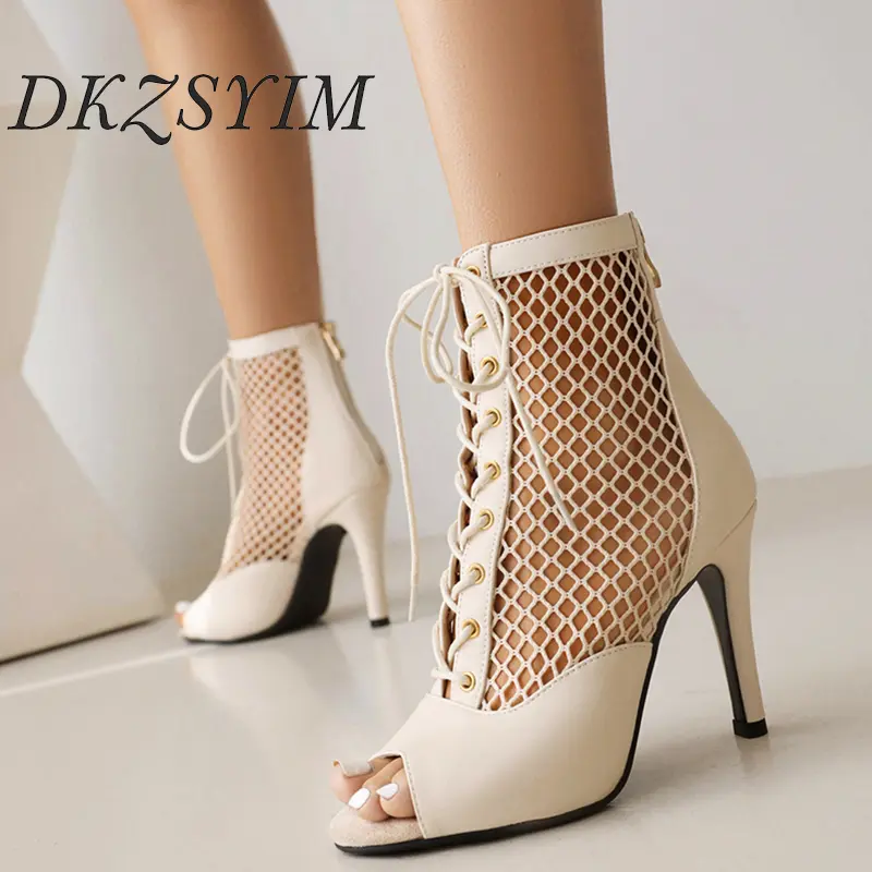 Black Sexy Stilettos Dance Shoes for Girls Latin Dance Shoes Boots Party Tango Salsa Dancing Shoes Ladies Ballroom Shoes